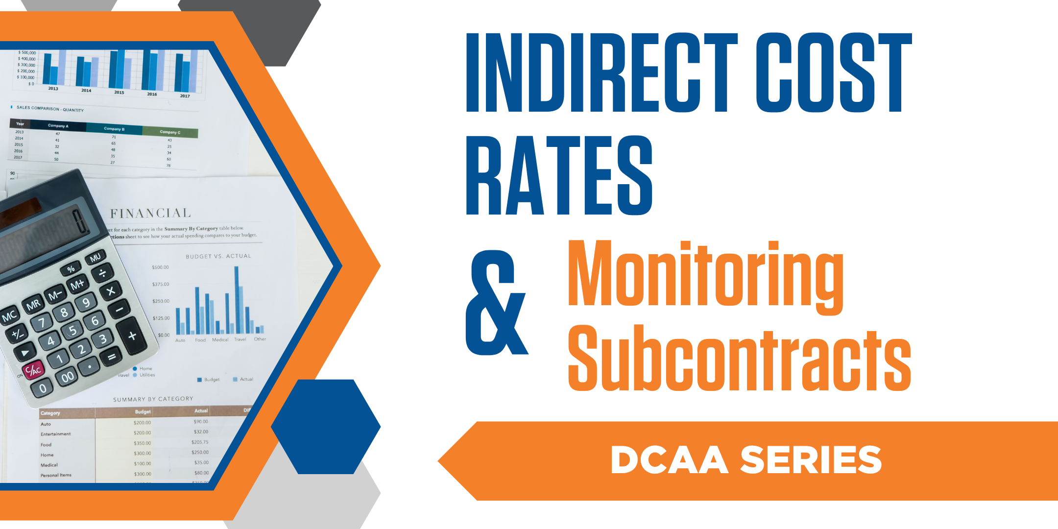 DCAA Pricing Series - Indirect Cost Rates & Monitoring Subcontracts